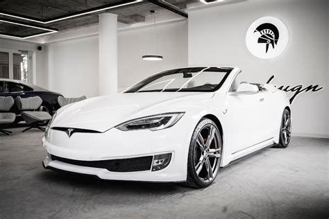 Ares Reveals Stunning Tesla Model S Convertible Conversion