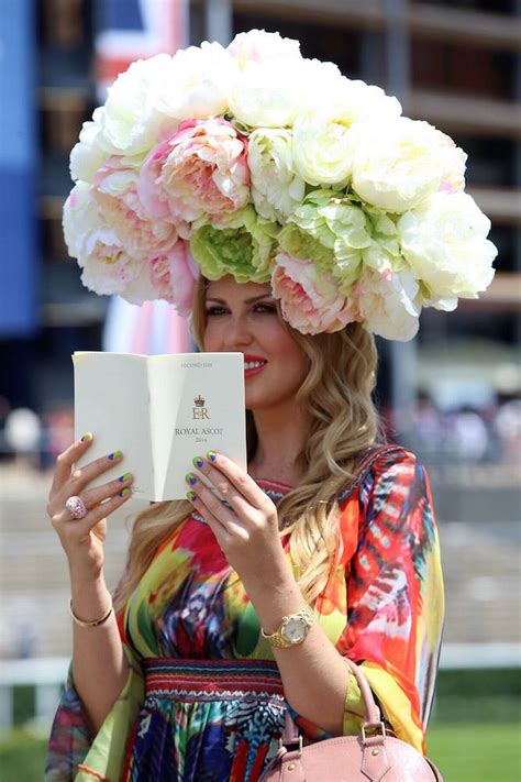 Royal Ascot Ladies Day Wackiest Hats Mirror Online