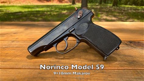 Shooting A Chinese Norinco Model Makarov Pistol Youtube