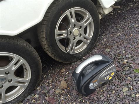Caravan Towing Services Checking Caravan Tyre Pressure