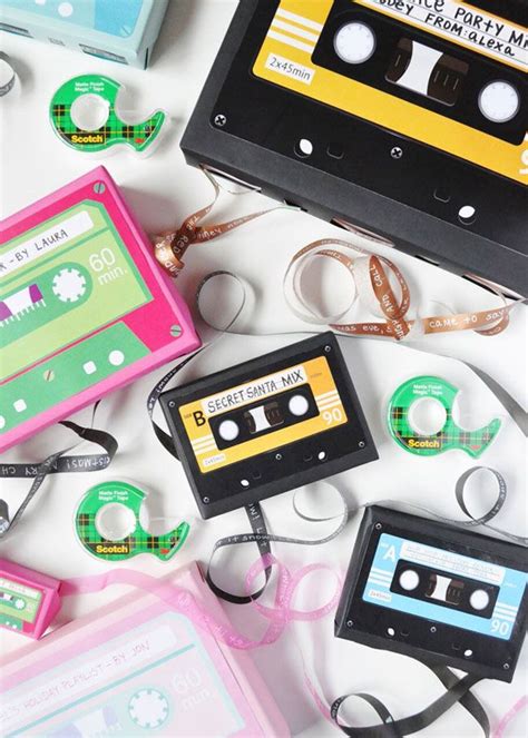 Diy Cassette Tape T Wrap From Handmade Charlotte Cassette Tape
