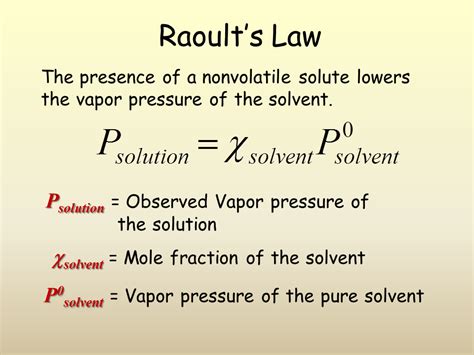 Mathematically, raoult's law equation is given by the following formula. 42+ Modified Raoult's Law Formula Pictures - Expectare Info