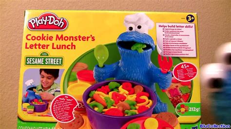 Cookie Monster Play Doh Letter Lunch Learn Abcs Alphabet Sesame Street