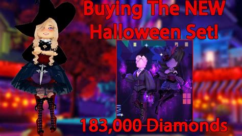 Buying The New Halloween Set Whimsy Witch Set Royale High Roblox