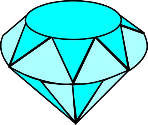 Free Vector Graphic Diamond Gem Jewel Crystal Free Image On