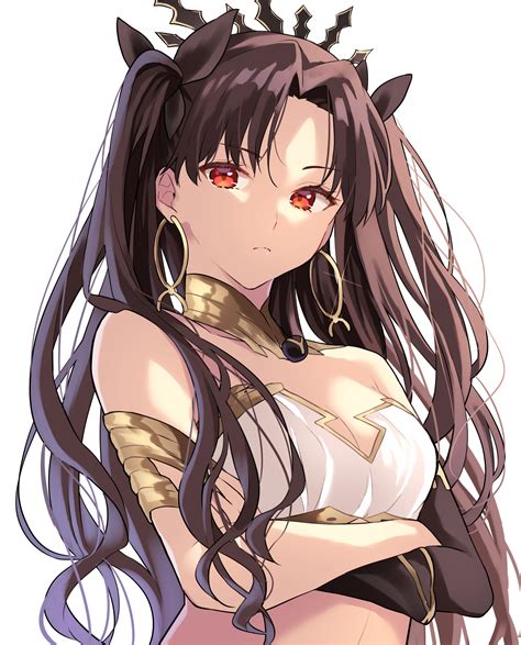 Wallpaper Anime Girls Digital Art Artwork 2d Portrait Display Vertical Ishtar Fate Grand