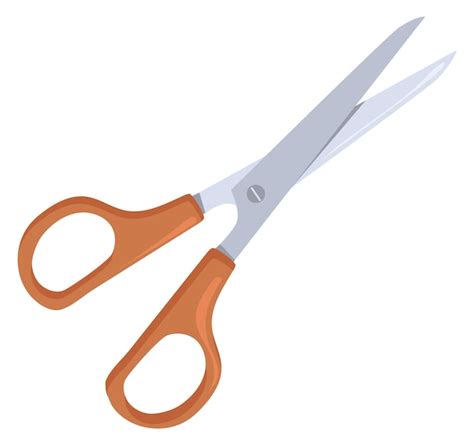 Premium Vector Scissors Cartoon Icon Hand Craft Cutting Tool