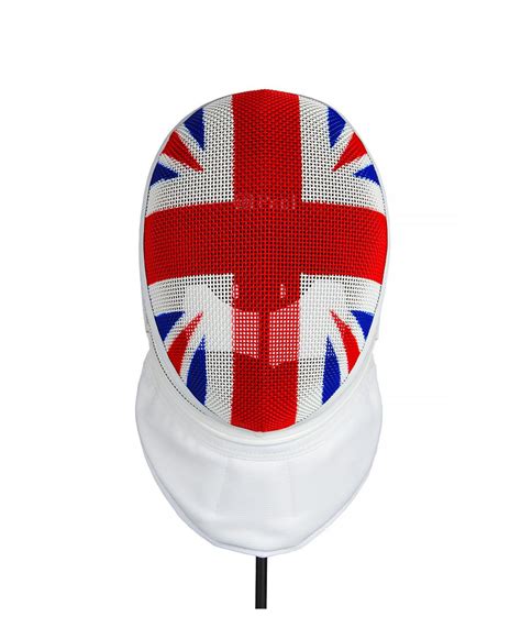 X Change Fie Epee Mask With Gbr Flag Design