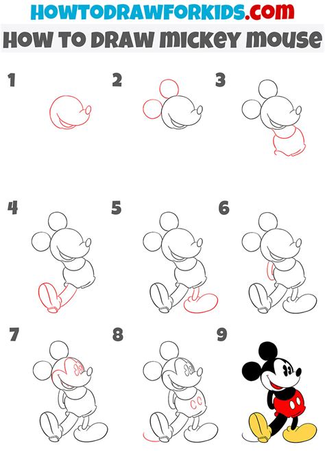 Simple Drawing Of Mickey Mouse Clearance Cheapest Save 52 Jlcatjgobmx