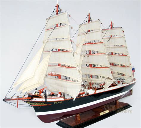 Sedov 4 Masted Steel Barque That For Almost 80 Years Display Ship