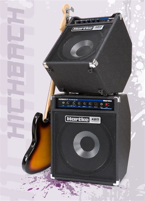 NAMM PRESS RELEASE: Hartke Revamps Its Kickback Series Bass Combos With 500 Watts And HyDrive ...
