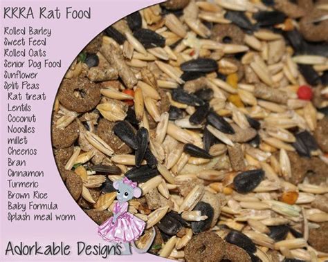 Raining Rats Grain Diet Base Great Rat Diet Or Food Base To Mix In