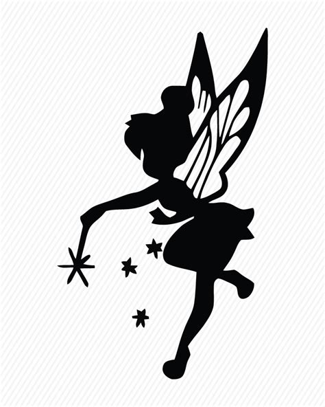 Tinkerbell Silhouette Svg Free 155 File Svg Png Dxf Eps Free