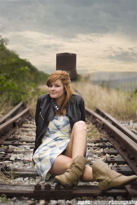 Shoot And Chill Railroad Track Photoshoot