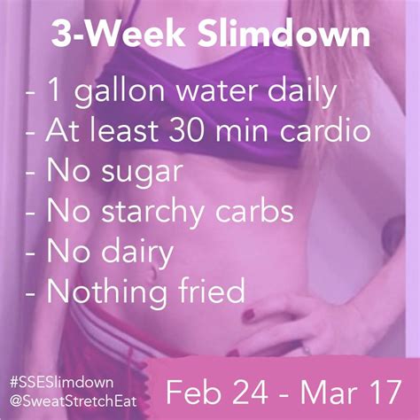 3 Week Slimdown How To Slim Down 30 Min Cardio Abs