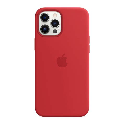 Funda De Silicón Con Magsafe Iphone 12 Pro Max Productred Rojo