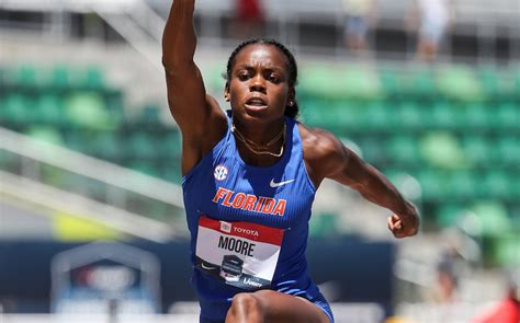 Florida S Jasmine Moore Receives Usatf Athlete Of The Week Honors Track And Field Fan Hub