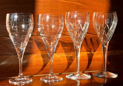 Royal Doulton Crystal Retro Wine Glass Set Of Royal Etsy