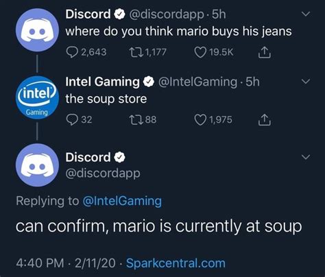 Discord Discordapp 5h Where Do You Think Mario Buys His Jeans O 32
