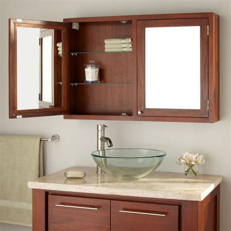 Calypso doors provide whimsical luxury to your bathroom cabinets, and mahogany will never go out of style. GORGEOUS 36" Doba Mahogany Medicine Cabinet (With images ...