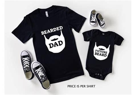 Funny Father Son Matching Shirts Daddy And Me Dad And Son Etsy