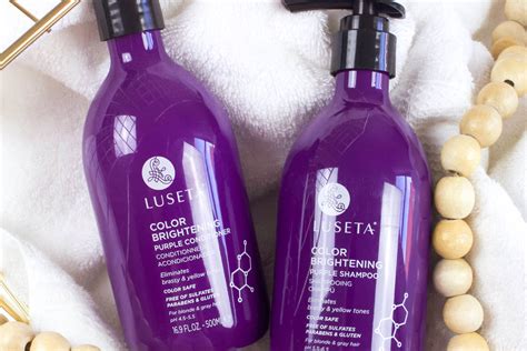 Purple shampoo is meant only to be used when your hair is looking brassy, not every day. Purple Shampoo for blonde hair - Luseta Beauty