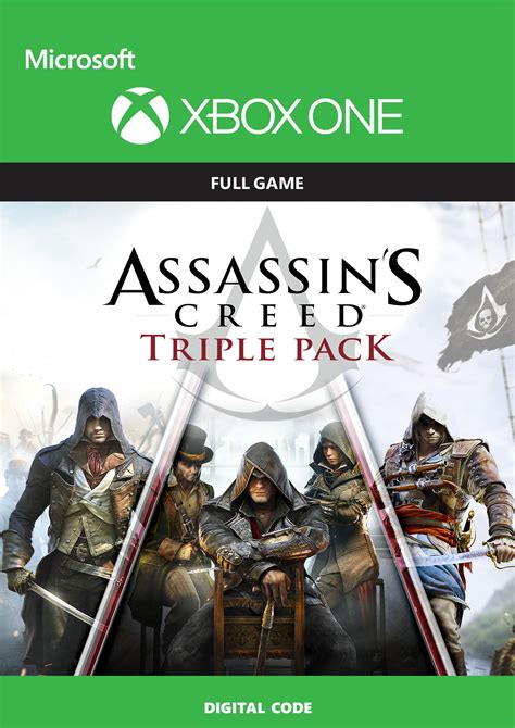 Buy ASSASSINS CREED TRIPLE PACK XBOX ONE KEY Cheap Choose From