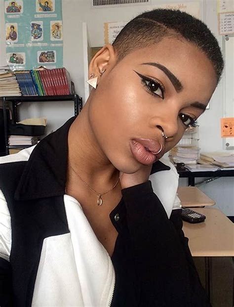 2018 Pixie Haircuts For Black Women 26 Coolest Black