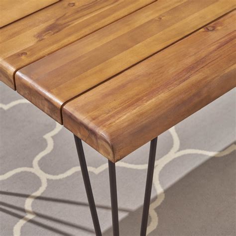 Buy Kama Patio Dining Table Rectangular 72 Acacia Wood Table Top