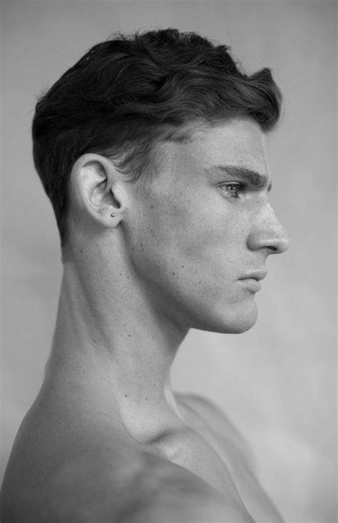 Brent Mccormack Represented By Red NYC Models Male Model Face Male Portrait Face Profile