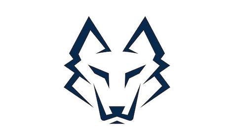 狼头标志logo矢量图设计素材