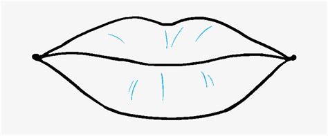 How To Draw Lips Really Easy Drawing Tutorial Png Clipart Step By
