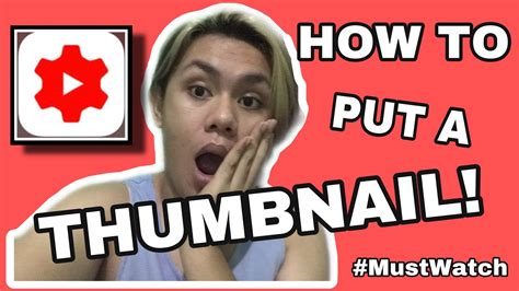 How To Put A Thumbnail Easy Steps Youtube
