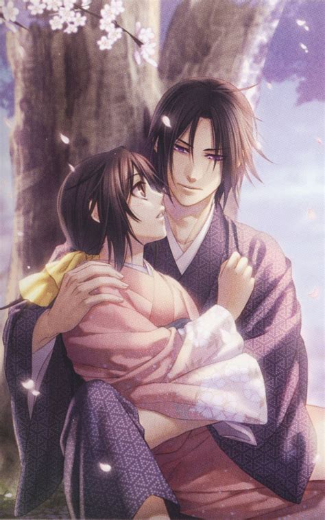 toshizou hijikata and chizuru yukimura anime manga anime cute anime couples