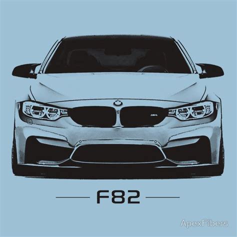 In 2014, the bmw m4 f82 was presented alongside the new bmw m3 f80. BMW M4 (F82) in black and white | Carros, Desenhos