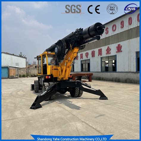 Auger Bore Pile Foundation Rotary Borehole Drilling Machine Rig Dl 180