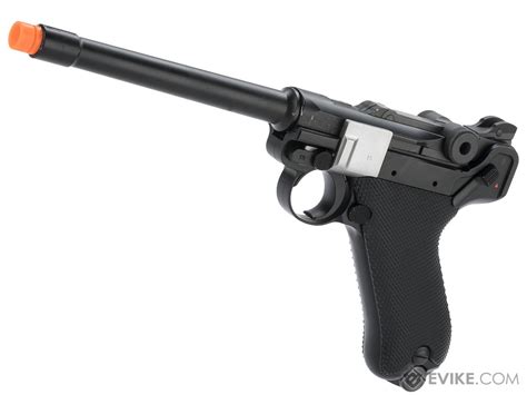 Sports And Outdoors Evike Aw Custom 6 Luger P08 Gas Blowback Airsoft