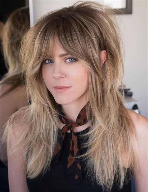 20 Best Collection Of Cool Shag Hairstyles With Feathered Bangs
