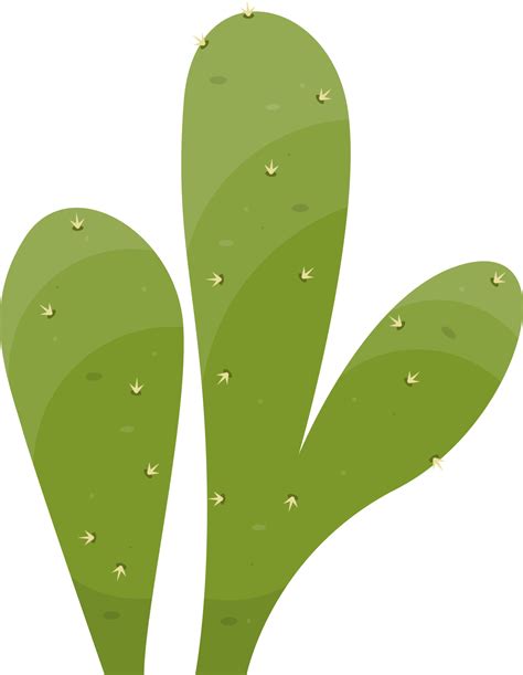 Cartoon Desert Cactus Plant 21830936 Png