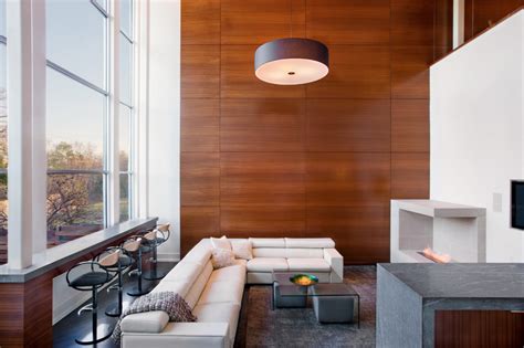 Modern Wood Panel Ideas — Mid Century Modern Interior