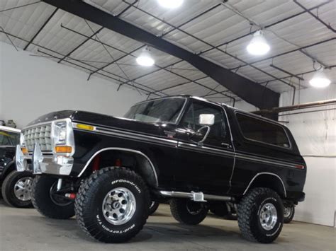 Rare 1978 Ford Bronco Ranger Xlt Edition 4x4 77k Miles 1 Original