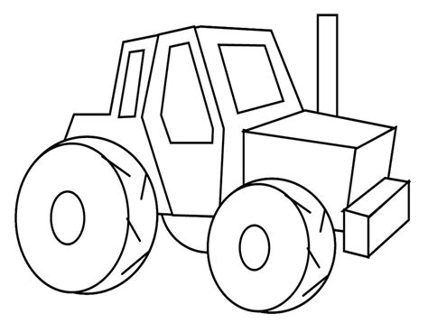 Tractor Coloring Pages To Print And Color
