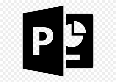 Microsoft Powerpoint Logo Black And White Free