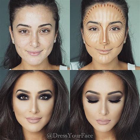Contouring Técnica de Maquillaje Paso a Paso para cada Tipo de Cara