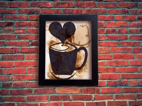 Coffee Art Coffee Bar Art Coffee Mug Coffee Lover T Etsy