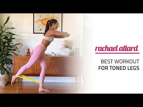 BEST WORKOUT FOR TONED LEGS RACHAEL ATTARD YouTube