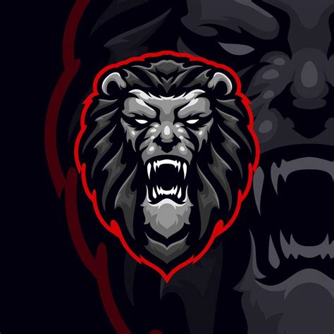 Lion Esport Gaming Mascot Logo Template 7049666 Vector Art At Vecteezy