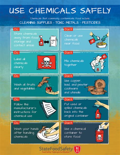 Use Chemicals Safely Poster Eu Vietnam Business Network Evbn