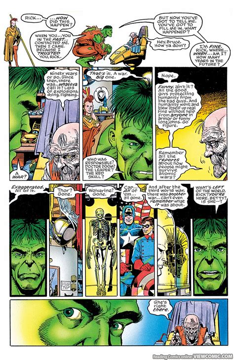 Hulk Future Imperfect 01 Of 02 1992 Viewcomic Reading Comics