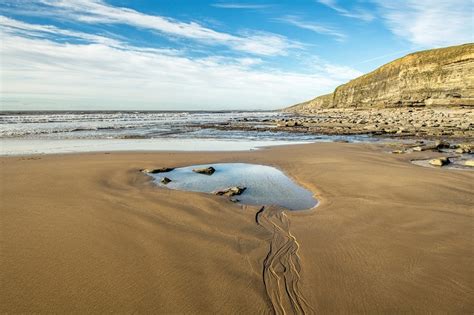 Dunraven Bay At Southerndown Glamorgan Coast Canvas Print